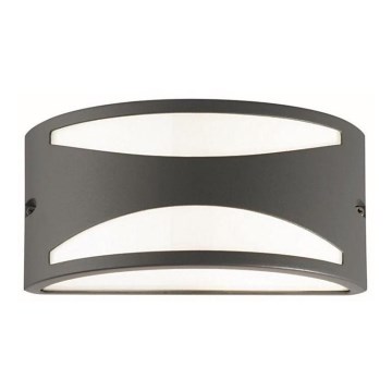 Ideal Lux - Екстериорна Стенна лампа 1xE27/60W/230V антрацит IP44
