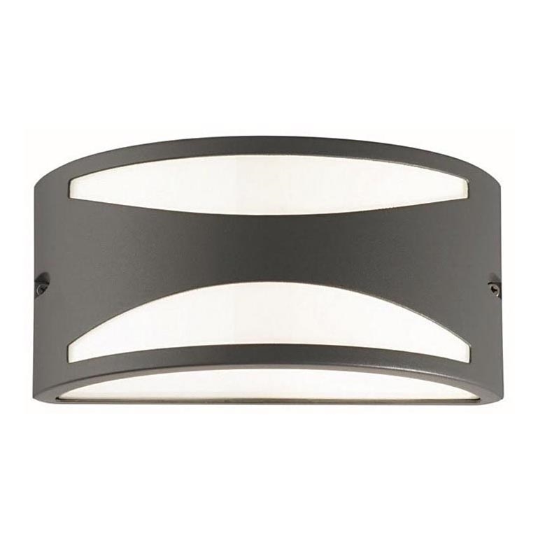 Ideal Lux - Екстериорна Стенна лампа 1xE27/60W/230V антрацит IP44
