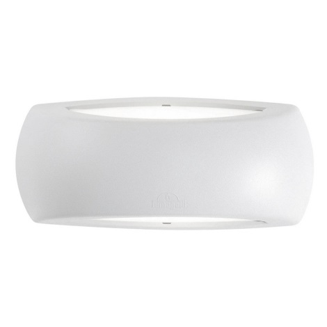 Ideal Lux - Екстериорна Стенна лампа 1xE27/23W/230V бяла IP66
