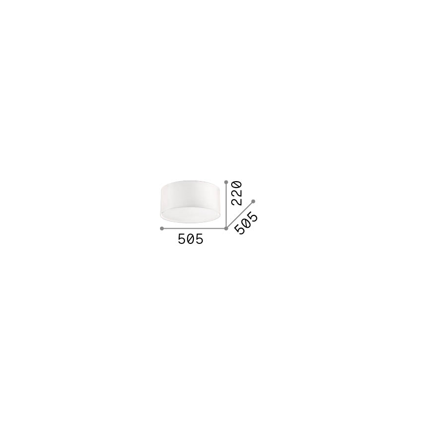Ideal Lux - Лампа за таван 3xE27/60W/230V