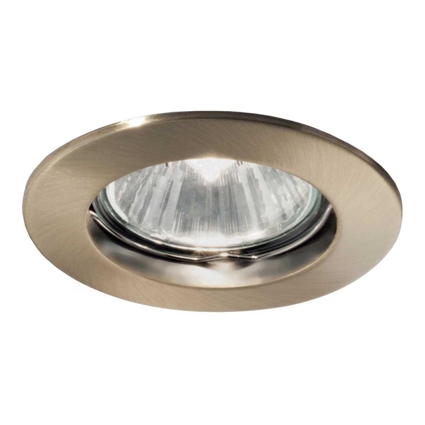 Ideal Lux - Лампа за вграждане JAZZ 1xGU10/50W/230V бронзов