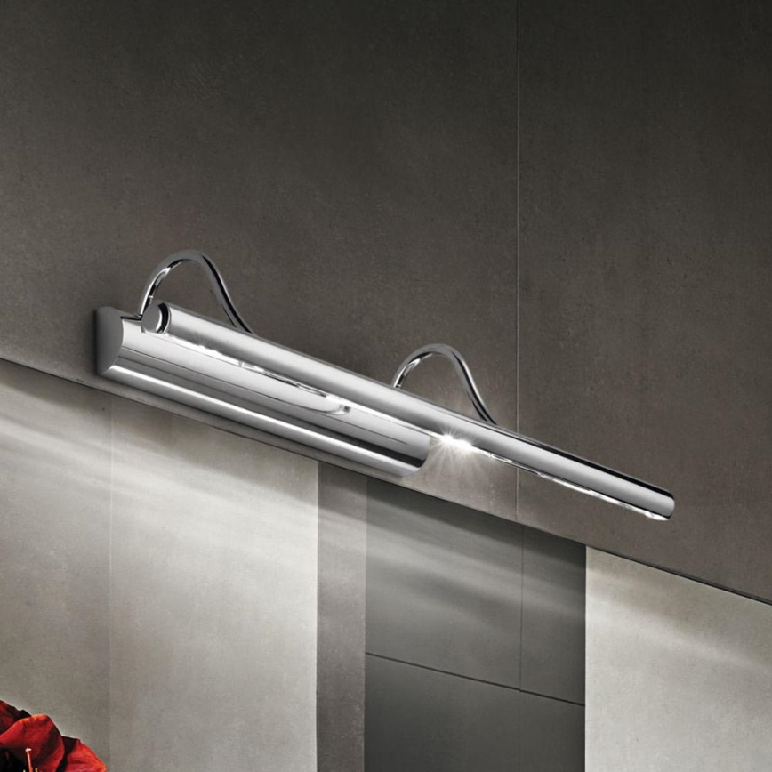 Ideal Lux - Лампа за картина MIRROR 4xG9/28W/230V лъскав хром