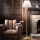 Ideal Lux - Лампион FIRENZE 1xE14/40W/230V бял/златист