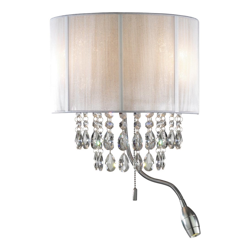 Ideal Lux - LED аплик 2xE14/40W/230V + LED/1W