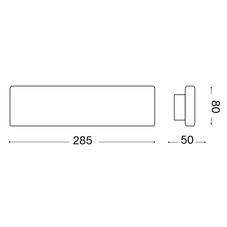 Ideal Lux - LED аплик DESK LED/12,5W/230V CRI 90 бял