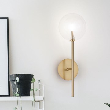 Ideal Lux - LED Аплик EQUINOXE 1xG4/2W/230V месинг/прозрачен
