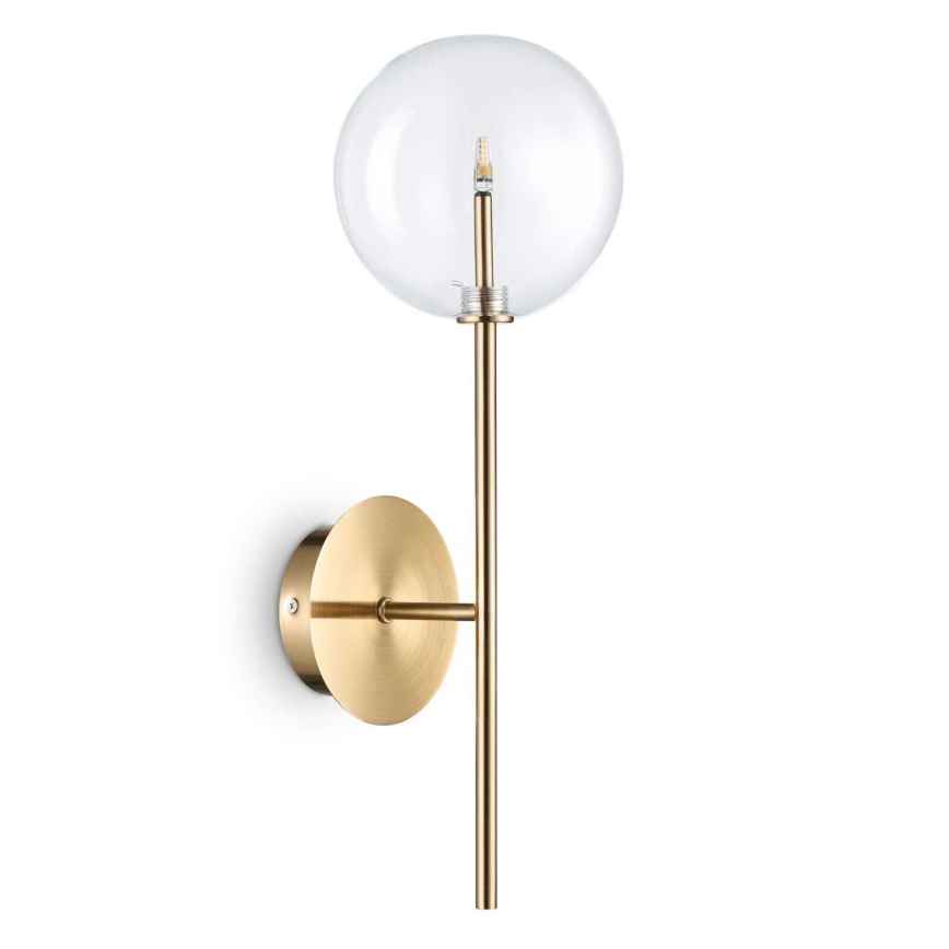 Ideal Lux - LED Аплик EQUINOXE 1xG4/2W/230V месинг/прозрачен