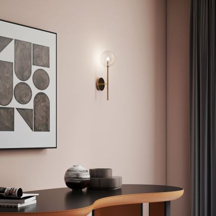 Ideal Lux - LED Аплик EQUINOXE 1xG4/2W/230V месинг/прозрачен