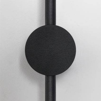 Ideal Lux - LED аплик ESSENCE LED/12W/230V 3000K 70 cm CRI 90 черен