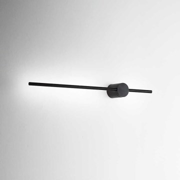 Ideal Lux - LED аплик ESSENCE LED/12W/230V 4000K 70 см CRI 90 черен