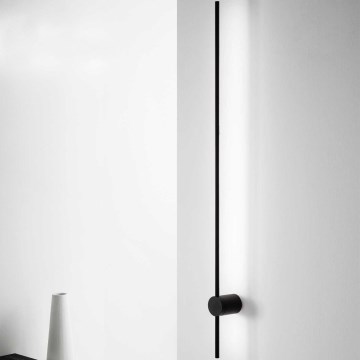 Ideal Lux - LED аплик ESSENCE LED/19W/230V 2700K 124 см CRI 90 черен