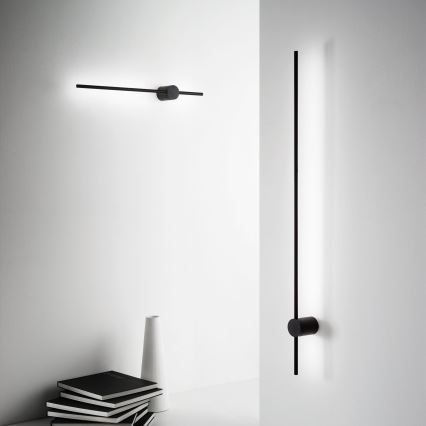 Ideal Lux - LED аплик ESSENCE LED/19W/230V 4000K 124 см CRI 90 черен