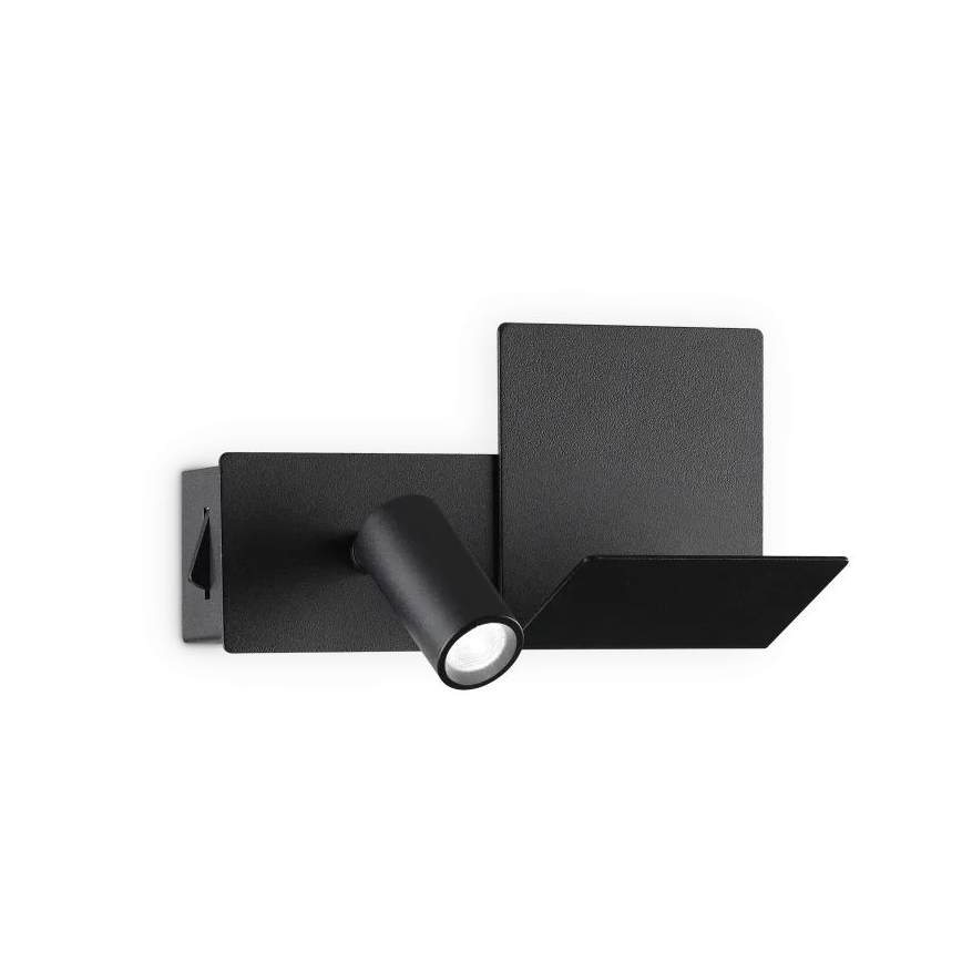 Ideal Lux - LED аплик KOMODO LED/4,5W/230V USB CRI 90 черен