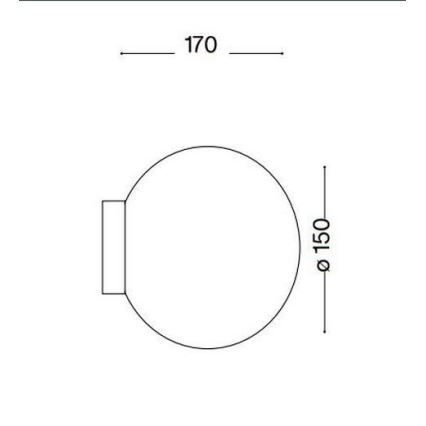 Ideal Lux - LED аплик MAPA 1xG9/15W/230V