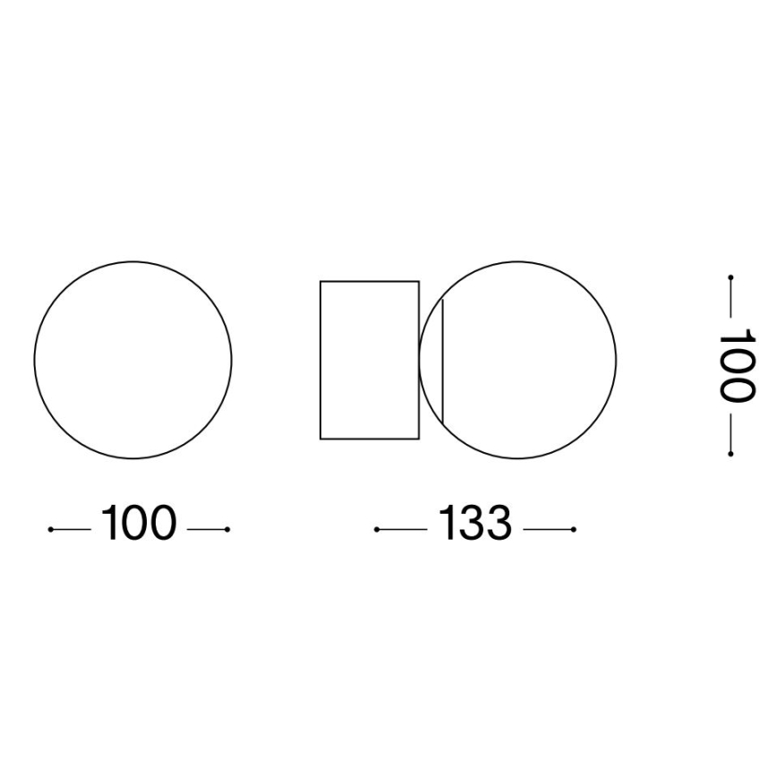 Ideal Lux - LED аплик PERLAGE 1xG9/3W/230V черен/опушен