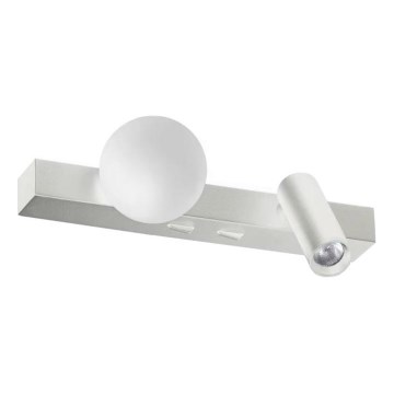 Ideal Lux - LED аплик PING PONG 2xLED/3W/230V CRI 90 матов хром