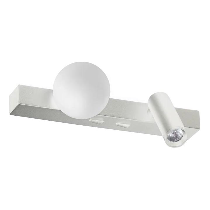 Ideal Lux - LED аплик PING PONG 2xLED/3W/230V CRI 90 матов хром