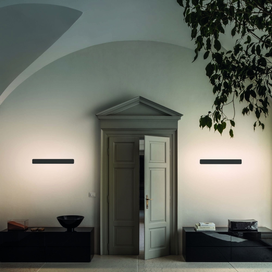 Ideal Lux - LED аплик ZIG ZAG LED/30W/230V 75 см CRI 90 черен