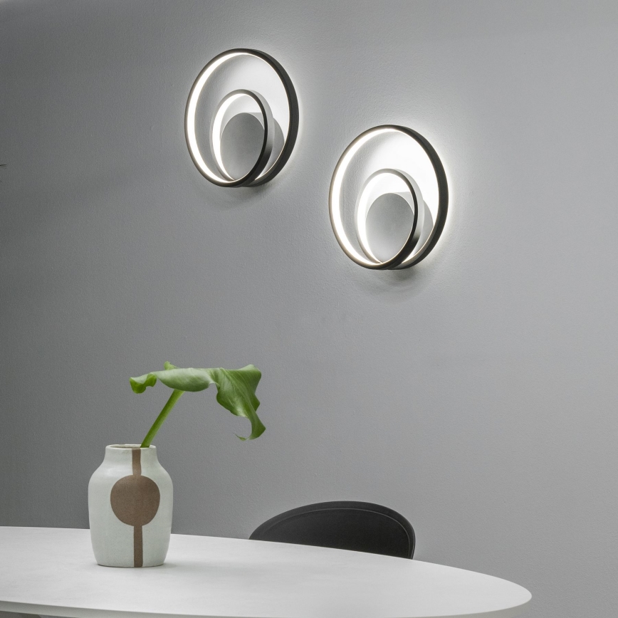 Ideal Lux - LED Димируем аплик OZ LED/28W/230V CRI 90 черен