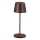 Ideal Lux - LED Димируем докосване екстериорен настолна лампа CUTE LED/2,5W/3,7V 3000 mAh USB 2200-2700K IP65 кафяв