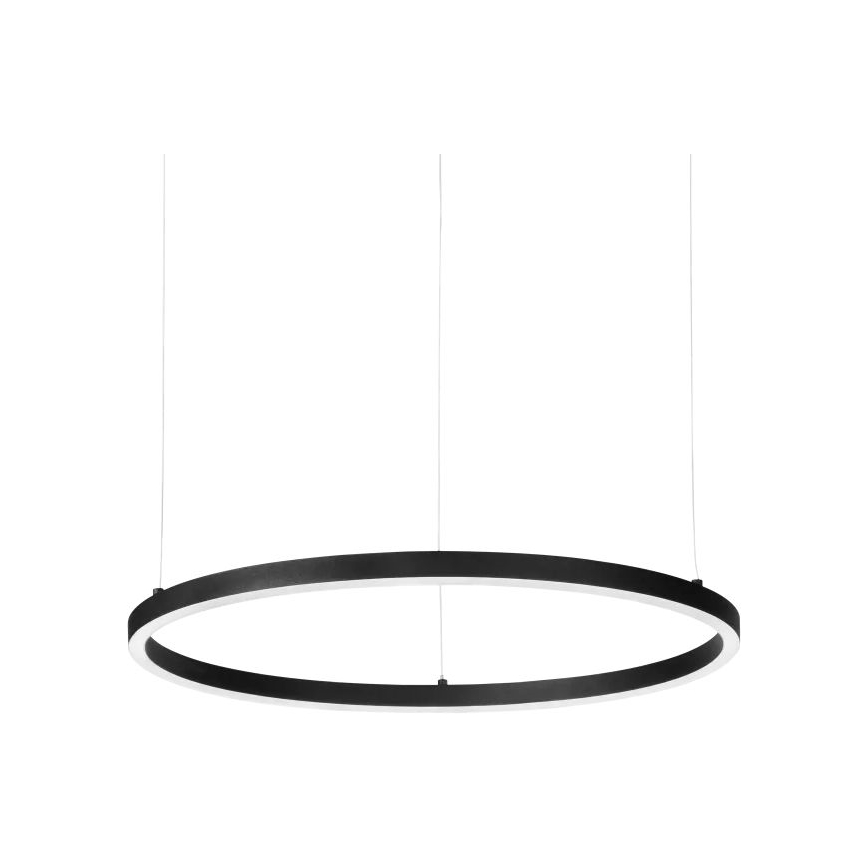 Ideal Lux - LED Димируем пендел ORACLE SLIM LED/28W/230V 4000K Ø 50 см CRI 90 черен