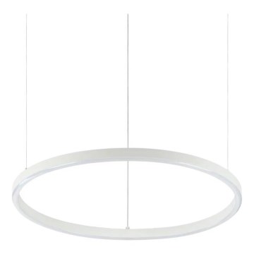 Ideal Lux - LED Димируем пендел ORACLE SLIM LED/28W/230V 4000K Ø 50 см CRI 90 бял
