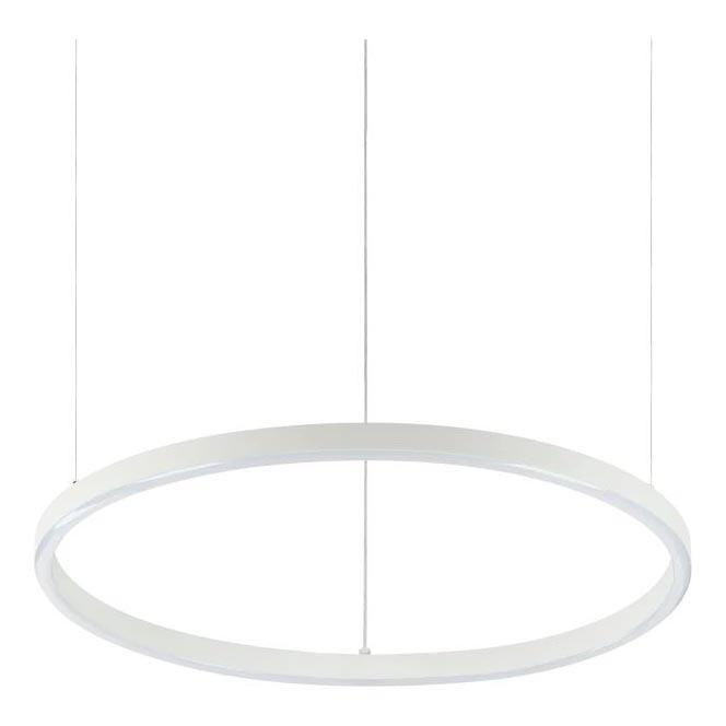 Ideal Lux - LED Димируем пендел ORACLE SLIM LED/28W/230V 4000K Ø 50 см CRI 90 бял