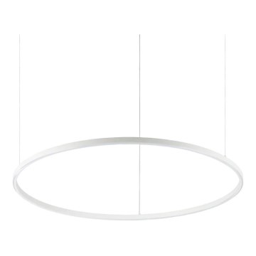 Ideal Lux - LED Димируем пендел ORACLE SLIM LED/42W/230V 4000K Ø 90 см CRI 90 бял