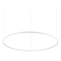 Ideal Lux - LED Димируем пендел ORACLE SLIM LED/76W/230V 3000K Ø 150 см бял