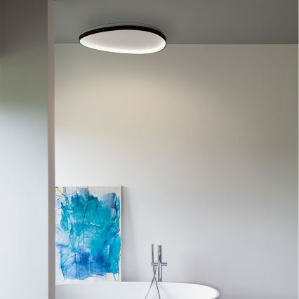 Ideal Lux - LED Димируем плафон GEMINI LED/28W/230V Ø 61 см CRI 90 черен