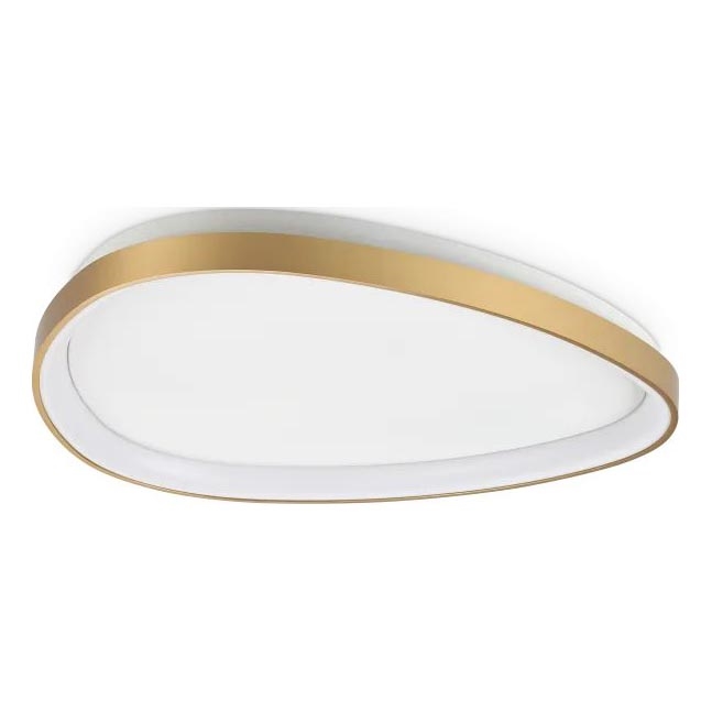 Ideal Lux - LED Димируем плафон GEMINI LED/28W/230V Ø 61 см CRI 90 златист