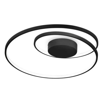 Ideal Lux - LED Димируем плафон OZ LED/48W/230V Ø 60 см CRI 90 черен