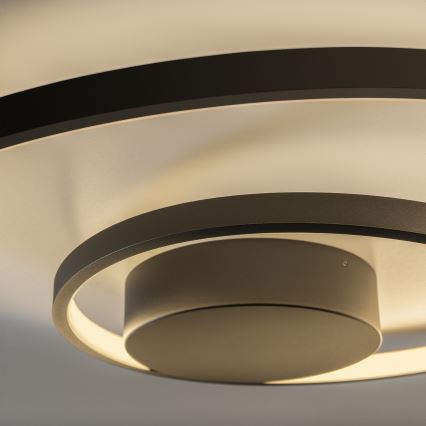 Ideal Lux - LED Димируем плафон OZ LED/48W/230V Ø 60 см CRI 90 черен