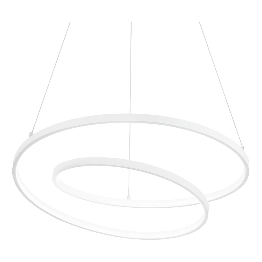 Ideal Lux - LED димируем полилей на кабел OZ LED/48W/230V Ø 60 см CRI 90 бял