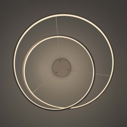 Ideal Lux - LED димируем полилей на кабел OZ LED/48W/230V Ø 60 см CRI 90 бял