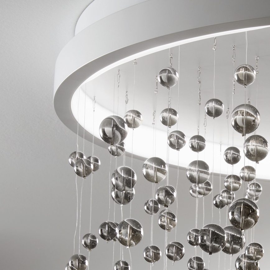 Ideal Lux - LED Димируем полилей за повърхностен монтаж ARMONY LED/48W/230V CRI 90 Ø 50 см бял