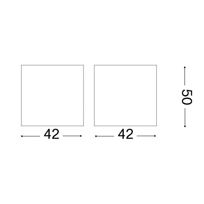Ideal Lux - LED Димируем спот NITRO LED/4W/230V Ø 4,2 см CRI 90 черен