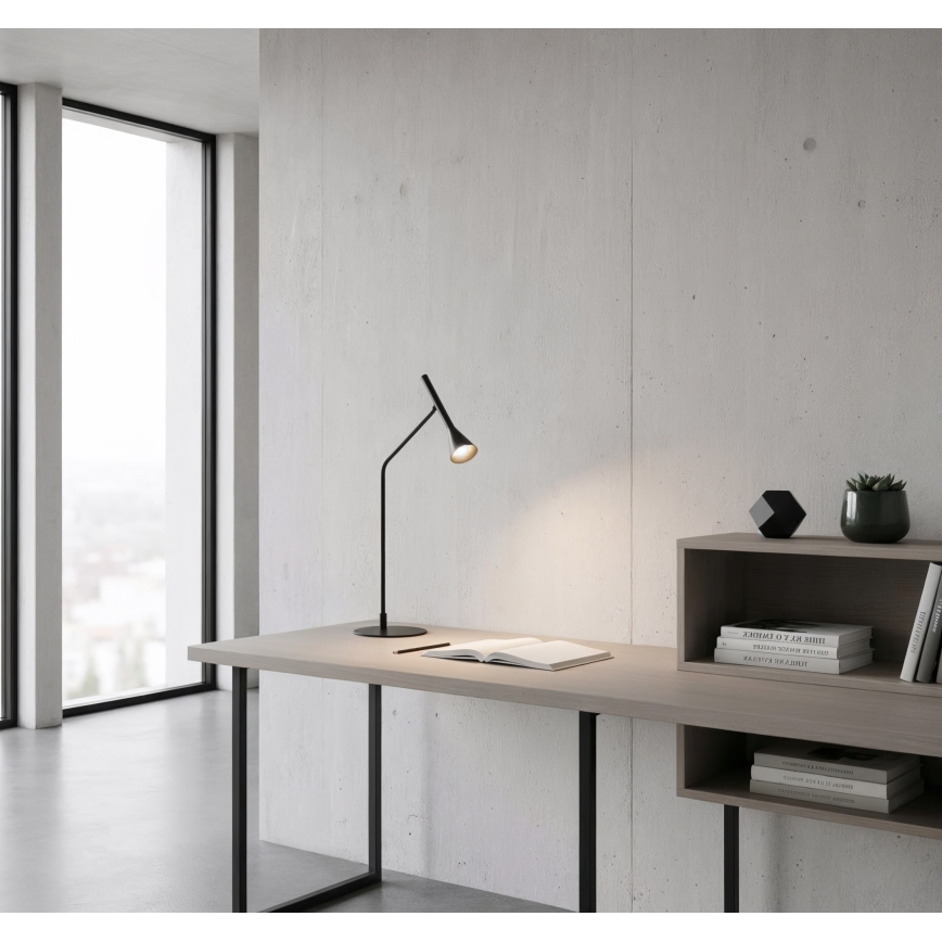 Ideal Lux - LED Димируема сензорна настолна лампа DIESIS LED/6,5W/230V CRI 90 черен