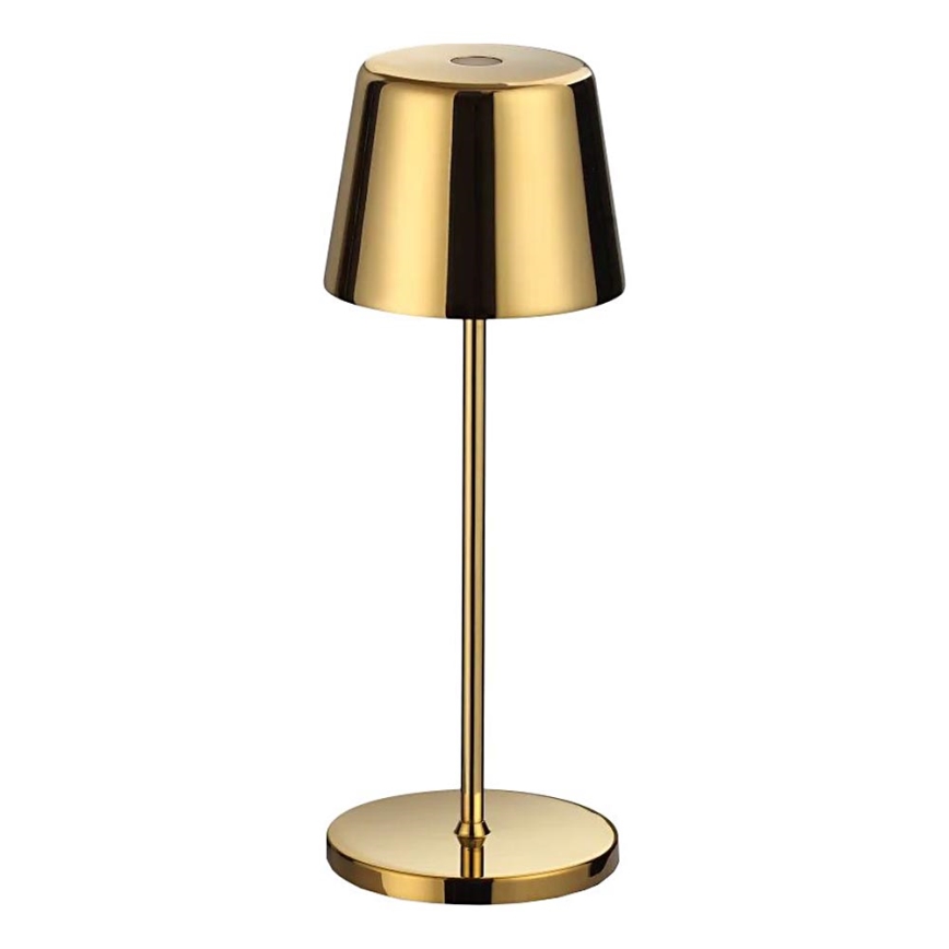 Ideal Lux - LED Димируема сензорна екстериорна настолна лампа CUTE LED/2,5W/3,7V USB 2200-2700K IP65 златист