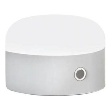 Ideal Lux - LED Димируема сензорна настолна лампа MIGNON LED/5W/5V Ø 10 см CRI 90 бял