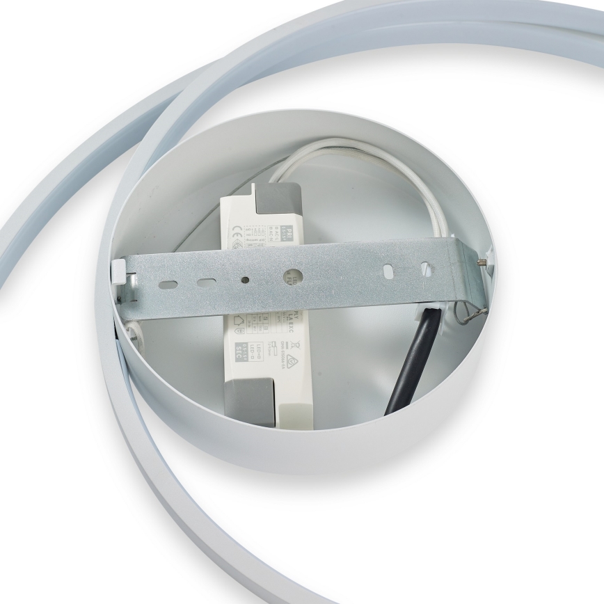 Ideal Lux - LED димируемо таванно осветително тяло OZ LED/48W/230V, Ø 60 см, CRI 90, бяло