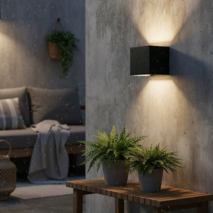 Ideal Lux - LED Екстериорен аплик ATOM LED/12W/230V CRI 90 IP54 черен