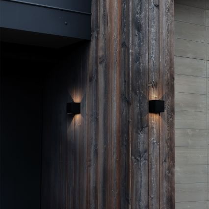 Ideal Lux - LED Екстериорен аплик ATOM LED/12W/230V CRI 90 IP54 черен