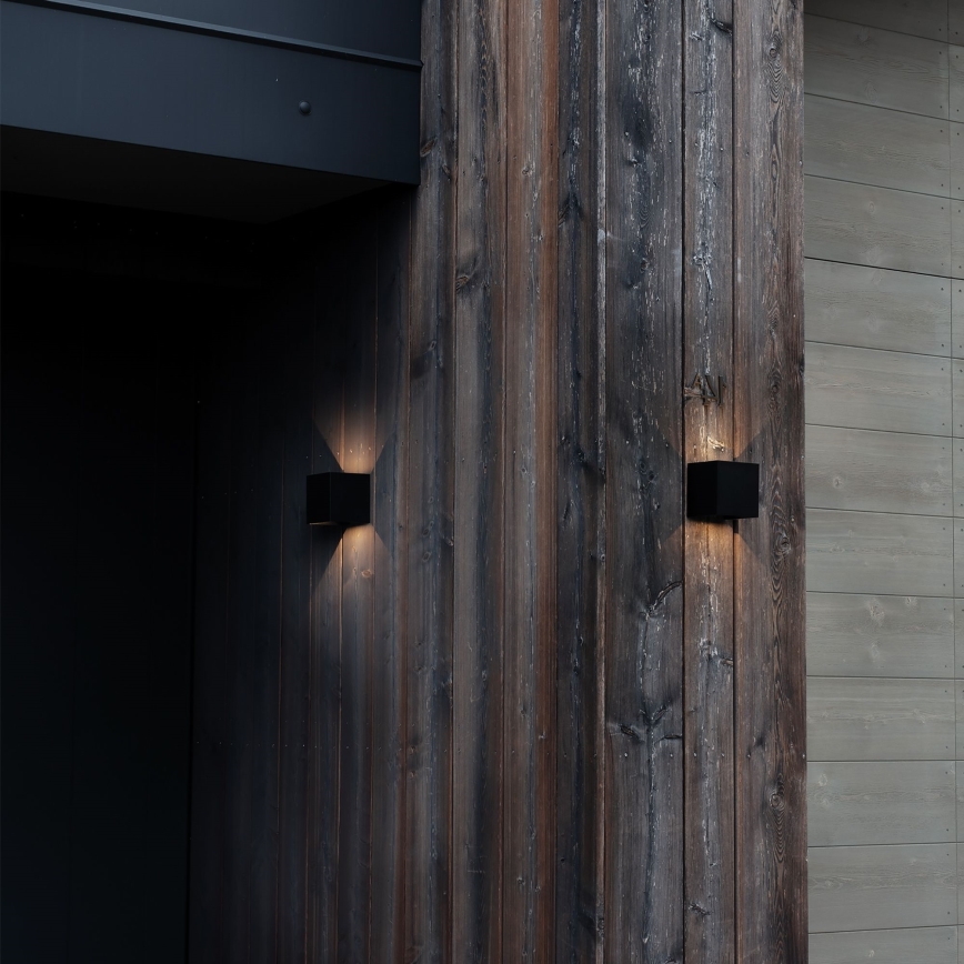 Ideal Lux - LED Екстериорен аплик ATOM LED/12W/230V CRI 90 IP54 черен