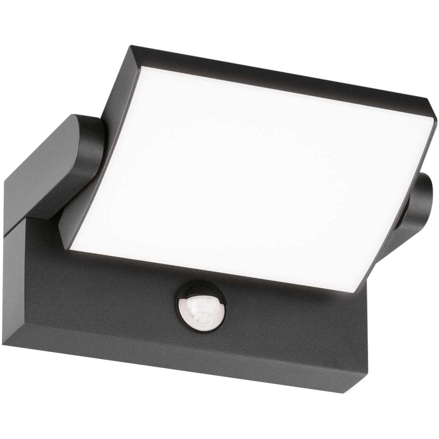 Ideal Lux - LED Екстериорен аплик със сензор SWIPE LED/21W/230V CRI 90 IP54 антрацит