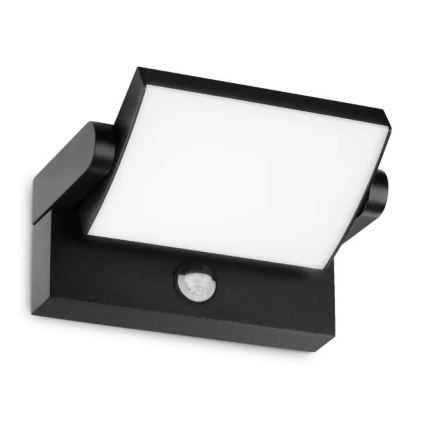 Ideal Lux - LED Екстериорен аплик със сензор SWIPE LED/21W/230V CRI 90 IP54 черен