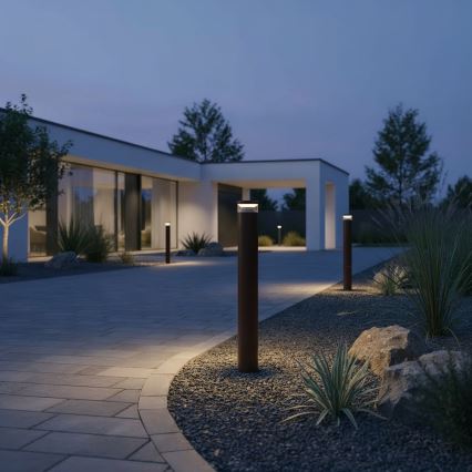 Ideal Lux - LED Екстериорна лампа BOEING LED/14W/230V 100 см CRI 90 IP65 кафяв