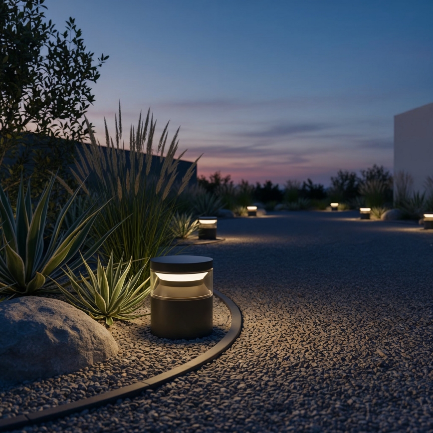 Ideal Lux - LED Екстериорна лампа BOEING LED/14W/230V 15 см CRI 90 IP65 черен