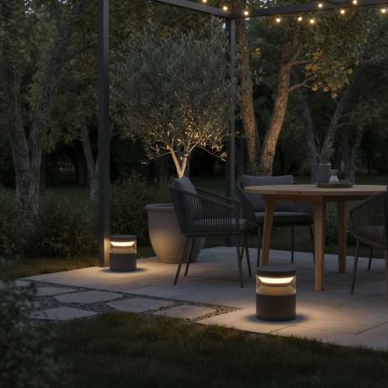 Ideal Lux - LED Екстериорна лампа BOEING LED/14W/230V 15 см CRI 90 IP65 черен