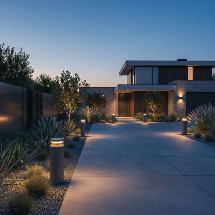 Ideal Lux - LED Екстериорна лампа BOEING LED/14W/230V 40 см CRI 90 IP65 антрацит